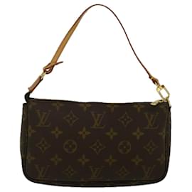 Louis Vuitton-Estuche para accesorios de bolsillo con monograma de LOUIS VUITTON M51980 LV Auth 57554-Monograma