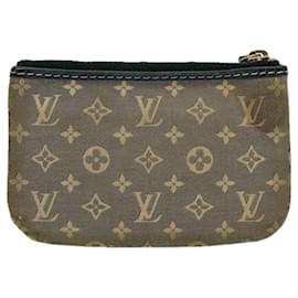 Louis Vuitton-LOUIS VUITTON Monogram Idylle Pochette Cles Geldbörse M62995 LV Auth 58989-Andere