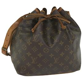 Louis Vuitton-LOUIS VUITTON Monogram Petit Noe Shoulder Bag M42226 LV Auth 58718-Monogram