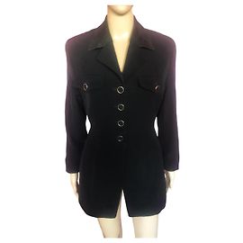 KARL LAGERFELD  Jackets T.fr 36 Wool Black