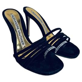 Alexandre Vauthier-Sandalias-Negro