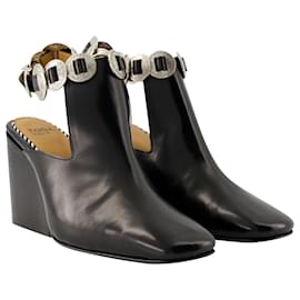 Toga Pulla-AJ1308 Boots - Toga Pulla - Leather - Black-Black