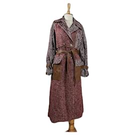 Autre Marque Beatrice B. Wool Coat Multi Color Multiple colors