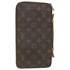 Louis Vuitton-LOUIS VUITTON Monogram Organizer De Voyage Travel Case M60119 LV Auth 57481-Monogram