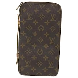 Louis Vuitton-LOUIS VUITTON Monogram Organizer De Voyage Travel Case M60119 LV Auth 57481-Monogram