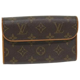 Louis Vuitton-LOUIS VUITTON Monogram Pochette Florentine Waist bag M51855 LV Auth ar10600b-Monogram