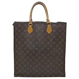 Louis Vuitton-LOUIS VUITTON Monogram Sac Plat Handtasche M51140 LV Auth yk9149-Monogramm