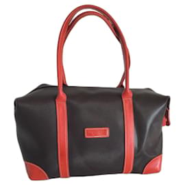 Longchamp-Handbags-Black,Red