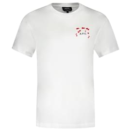 Apc-Camiseta Amo - A.P.C. - Algodão - Branco-Branco
