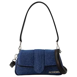 Jacquemus-Sac Le Petit Bambimou - Jacquemus - Coton - Bleu-Bleu
