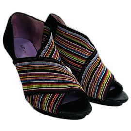 Escarpins United Nude Multicolores à Rayures Daim Multicolore