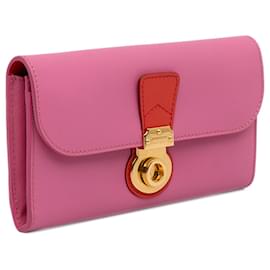 Burberry-Burberry Pink DK88 Halton Wallet-Pink