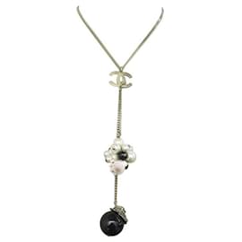 Chanel-COLLIER CHANEL PERLES & COQUILLAGES PENDENTIF 2005 SHELLS PEARLS NECKLACE-Autre