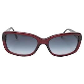 Chanel-LUNETTES DE SOLEIL CHANEL MINI CAMELIA 5247 PLASTIQUE BORDEAUX SUNGLASSES-Bordeaux