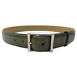 CINTO CLÁSSICO BERLUTI 35 MM C0002 T 85 CINTO DE COURO CÁQUI EM COURO CÁQUI Caqui