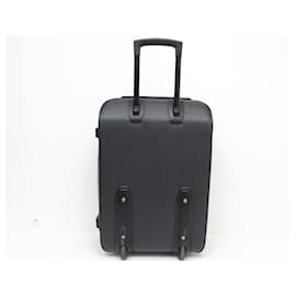 Louis Vuitton-LOUIS VUITTON PEGASE WHEEL SUITCASE 55 M23342 TAIGA LEATHER TROLLEY CABIN-Black