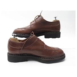 Paraboot-PARABOOT DERBY AVIGNON SHOES 8.5F 42.5 DEMI SHOOTING LEATHER SHOES-Brown