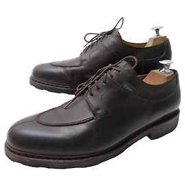 SCARPE PARABOOT DERBY AVIGNONE 10 44 SCARPE IN MEZZA PELLE Marrone