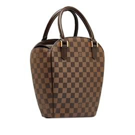 Louis Vuitton-Louis Vuitton Damier Ebene Sarria Seau Canvas Handbag N51284 in Excellent condition-Brown