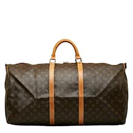 Louis Vuitton-Monogramma Keepall 60 Bandouliere M41412-Marrone