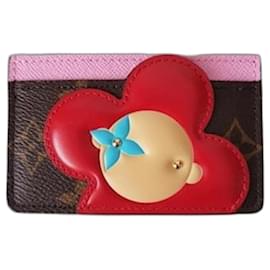 Louis Vuitton-Purses, wallets, cases-Red