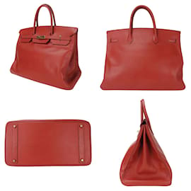 Hermès-HERMES BIRKIN 40-Rouge