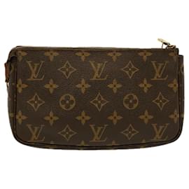 Louis Vuitton-LOUIS VUITTON Monogram Pochette Accessoires Pouch M51980 Autenticação de LV 57863-Monograma