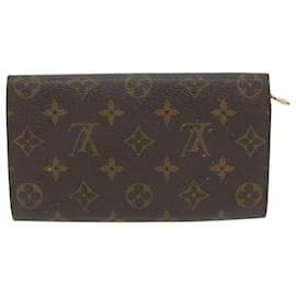 Louis Vuitton-LOUIS VUITTON Monogram Portefeuille Sarah Long Wallet M60531 LV Auth bs9879-Monogramme