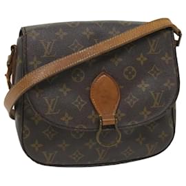 Louis Vuitton-LOUIS VUITTON Monogram Saint Cloud GM Borsa a tracolla M51242 LV Auth bs9135-Monogramma