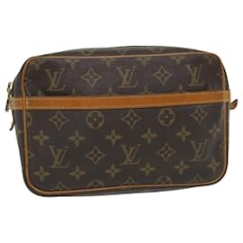 Louis Vuitton-Louis Vuitton-Monogramm Compiegne 23 Kupplungstasche M.51847 LV Auth yk8776-Monogramm