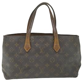 Louis Vuitton-LOUIS VUITTON Monogram Wilshire PM Hand Bag M40595 LV Auth 58292-Monogram