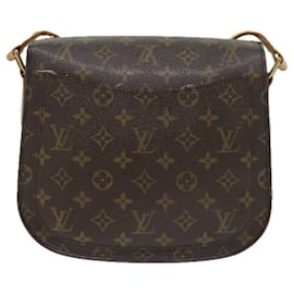 Louis Vuitton-LOUIS VUITTON Monogram Saint Cloud GM bolsa de ombro M51242 LV Auth yk8938-Monograma