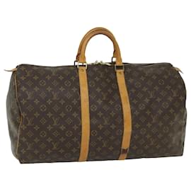 Louis Vuitton-Louis Vuitton Keepall 55-Braun