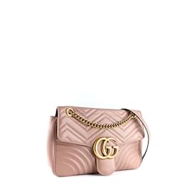 Gucci-GUCCI  Handbags T.  leather-Pink