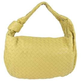 Bottega Veneta-Yellow Small Jodie Handbag-Yellow