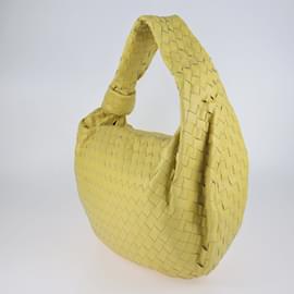 Bottega Veneta-Yellow Small Jodie Handbag-Yellow