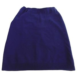 Celine Daoust gonne Blu navy