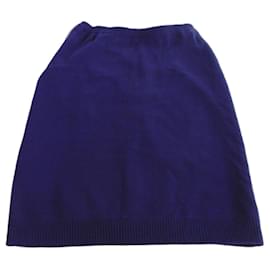 Celine Daoust-Skirts-Navy blue