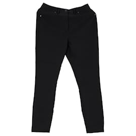 Tommy Hilfiger-Womens Cropped Skinny Fit Trousers-Black