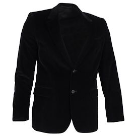 Blazer monopetto di Givenchy in velluto nero Nero