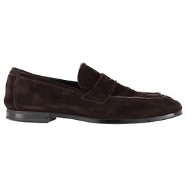 Tom Ford Sean Loafers in Brown Suede Brown