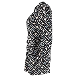 Diane Von Furstenberg-Diane Von Furstenberg Printed Playsuit in Multicolor Silk-Multiple colors