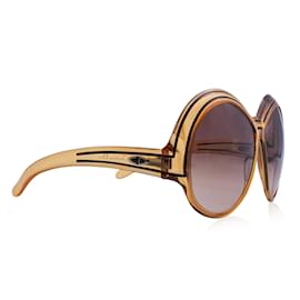Christian Dior-Óculos de sol grandes laranja menta vintage 2040 130 mm-Laranja