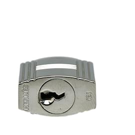 Hermès-Hermes Silver Cadena serratura e chiave-Argento