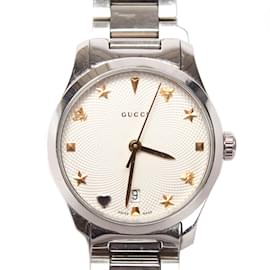 Gucci-Quartz Timeless Wrist Watch-Silvery