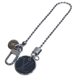 Louis Vuitton-Monogramm-ID-Taschen-Schlüsselanhänger, Taschenanhänger und Schlüsselhalter M63629-Silber