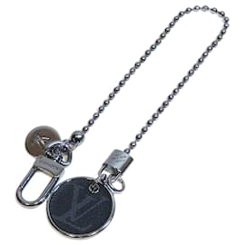 Louis Vuitton-Monogram ID Pocket Key Chain Bag Charm and Key Holder   M63629-Silvery