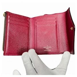 Louis Vuitton-Portafoglio Victorine con monogramma M41938-Marrone