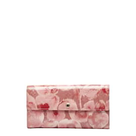 Louis Vuitton-Monogramme Vernis Ikat Sarah Portefeuille M90023-Rose