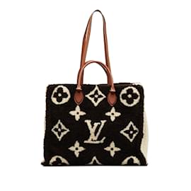 Louis Vuitton-Louis Vuitton Monogram Teddy OnTheGo GM Canvas Tote Bag M55420 in Excellent condition-Brown